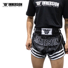 Load image into Gallery viewer, Immersion Muaythai Shorts - Black Edition
